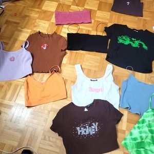 Summer women or teenagers tops
